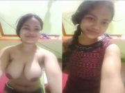 Desi Girl Shows Her Big Boobs